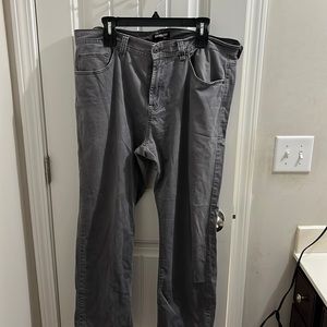 Baggy Grey jeans size around 16w / 32m. Brand Kirkland.